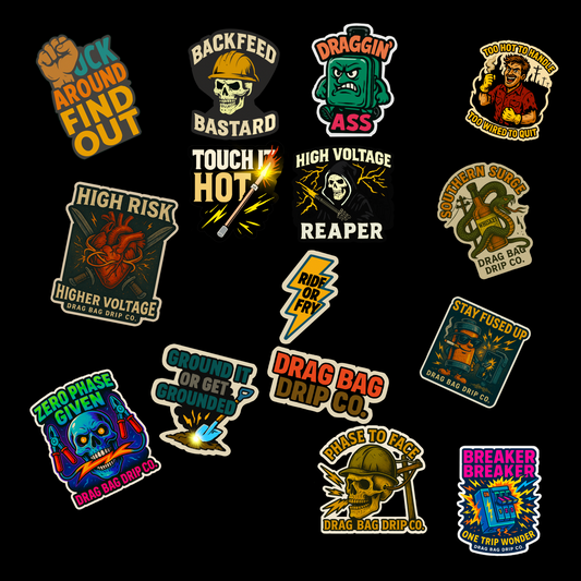 The Complete Drag Bag Sticker Vault — 40-Pack Bundle