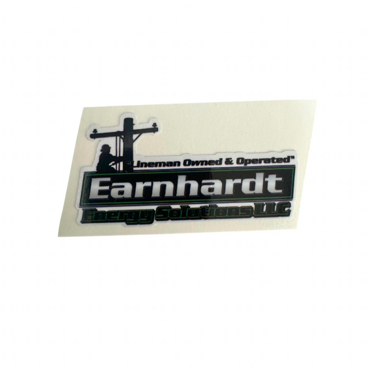 Earnhardt Energy Hard Hat Sticker