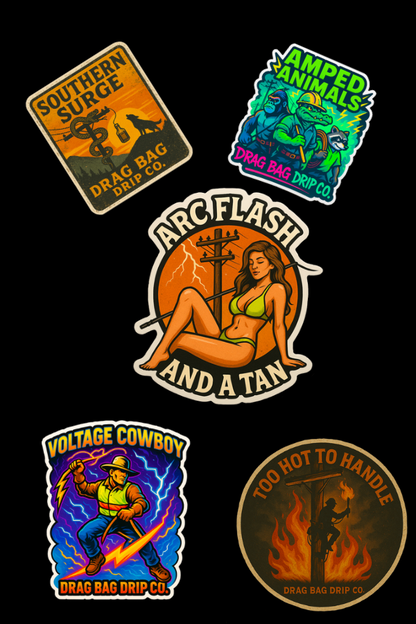 The Complete Drag Bag Sticker Vault — 40-Pack Bundle